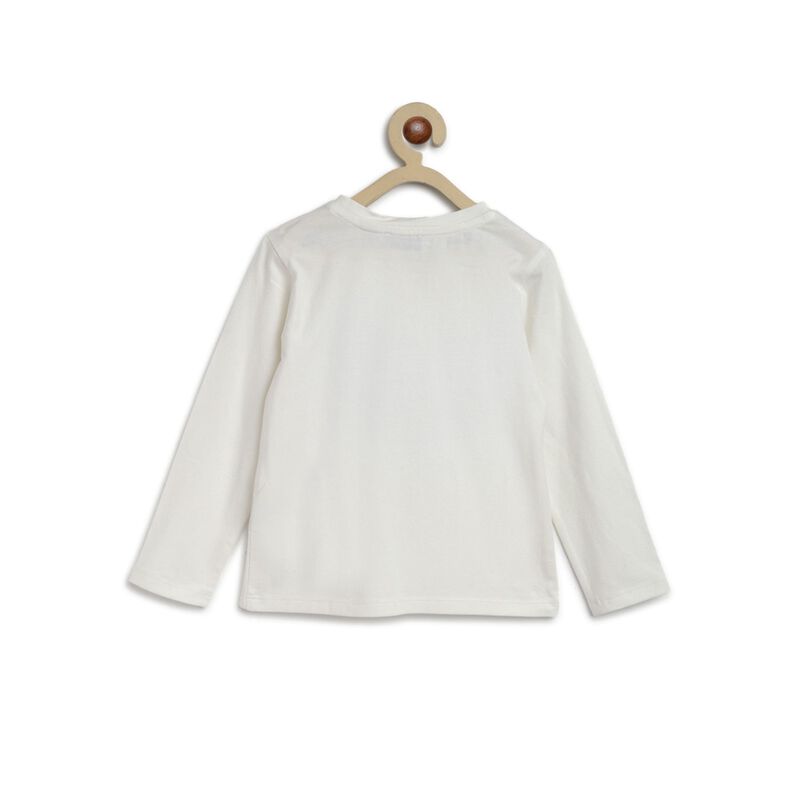 Girls Bronze Long Sleeve Knitted T-Shirt image number 2